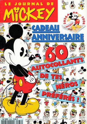 couverture, jaquette Le journal de Mickey 2183  - 2183 (Disney) Magazine