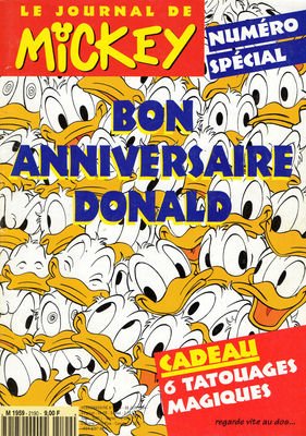 couverture, jaquette Le journal de Mickey 2190  - 2190 (Disney) Magazine