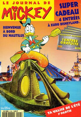 couverture, jaquette Le journal de Mickey 2195  - 2195 (Disney) Magazine