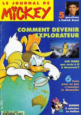 couverture, jaquette Le journal de Mickey 2205  - 2205 (Disney) Magazine