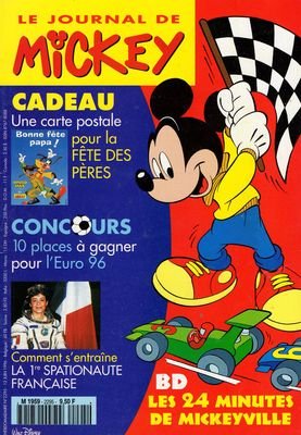 couverture, jaquette Le journal de Mickey 2295  - 2295 (Disney) Magazine