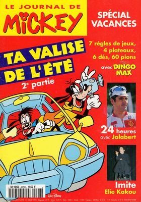 couverture, jaquette Le journal de Mickey 2298  - 2298 (Disney) Magazine