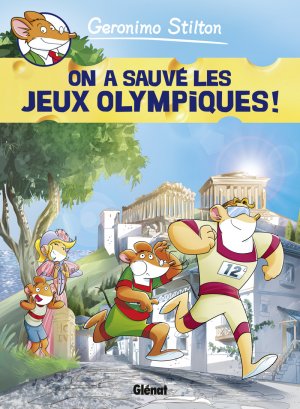 couverture, jaquette Géronimo Stilton 6  - On a sauvé les Jeux Olympiques ! (glénat bd) BD