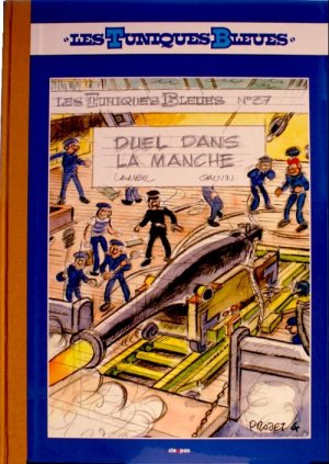 couverture, jaquette Les tuniques bleues 37  - Duel dans la Manche - l'album de l'albumDeluxe (dupuis) BD