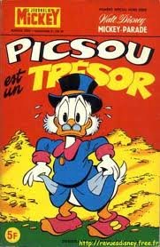 couverture, jaquette Le journal de Mickey 1389  - Picsou est un trésorHors série (Disney) Magazine
