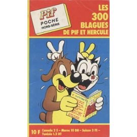 Pif poche 4 - Les 300 blagues de Pif et Hercule.