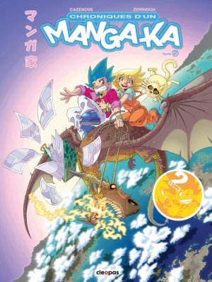 couverture, jaquette Chroniques d'un mangaka 2  - Tome 2 (Cleopas) BD