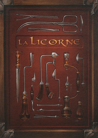 couverture, jaquette La licorne 4  - Le Jour du baptême + coffret (delcourt bd) BD