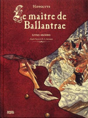 couverture, jaquette Le Maître de Ballantrae 2  - Livre second (denoël graphic) BD