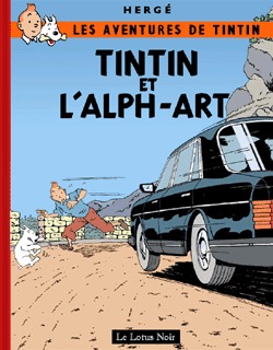 couverture, jaquette Tintin (Les aventures de) 24  - Tintin et l'alph artLimitée (Belgium Crew) BD