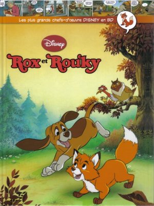 Les plus grands chefs-d'oeuvre Disney en BD 44 - Rox et Rouky