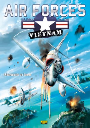 couverture, jaquette Air forces Vietnam 2  - Sarabande au Tonkin  (Zéphyr BD) BD