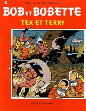 couverture, jaquette Bob et Bobette 254  - Tex et Terry (Standaard) BD