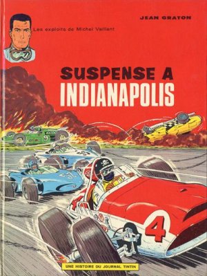 couverture, jaquette Michel Vaillant 11  - Suspense à Indianapolis (le lombard) BD