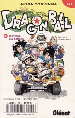 couverture, jaquette Dragon Ball 39 Kiosque v1 (Glénat Manga) Manga