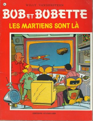 couverture, jaquette Bob et Bobette 115  - Les martiens sont là (Standaard) BD