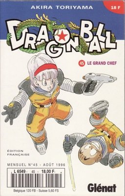 couverture, jaquette Dragon Ball 45 Kiosque v1 (Glénat Manga) Manga