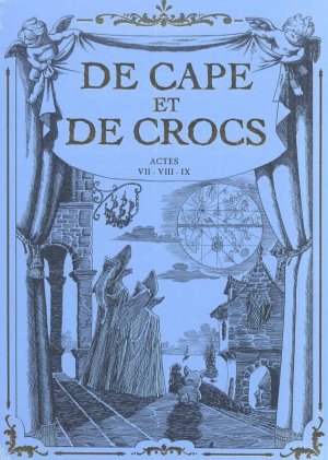 couverture, jaquette De cape et de crocs 9  - Revers de fortune + coffret (delcourt bd) BD