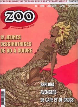 couverture, jaquette Zoo le mag 39  - 12 Jeunes dessinateurs de BD à suivre (Zoo) Magazine