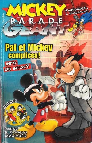 couverture, jaquette Mickey Parade 324  - Pat et Mickey complices ! (Disney Hachette Presse) Périodique