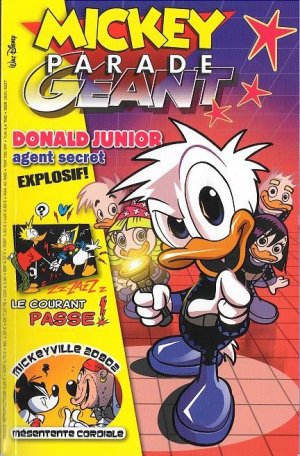 couverture, jaquette Mickey Parade 328  - Donald Junior - Agent secret (Disney Hachette Presse) Périodique