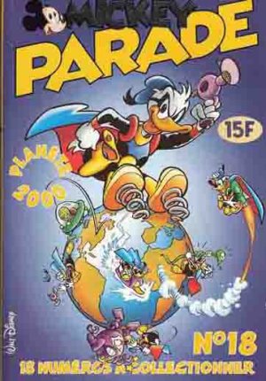 couverture, jaquette Mickey Parade 253  - Planète 2000 (N°18) (Disney Hachette Presse) Périodique