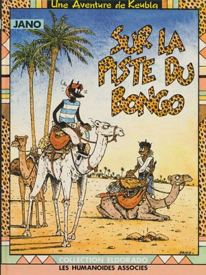 couverture, jaquette Keubla et Kebra en Afrique 1  - Sur la piste du bongo (les humanoïdes associés) BD