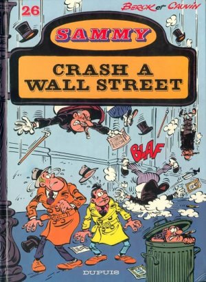 couverture, jaquette Sammy 26  - Crash à Wall Street (dupuis) BD