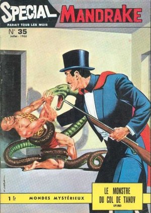 couverture, jaquette Mandrake Le Magicien 35  - Le monstre du col de Tanov (fin)Simple - Spécial 1 (Editions des Remparts) Comics