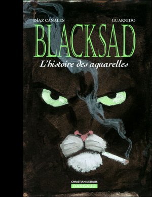 couverture, jaquette Blacksad - L'histoire des aquarelles 2  - Coffret avec une caleSimple 2010 (dargaud) BD