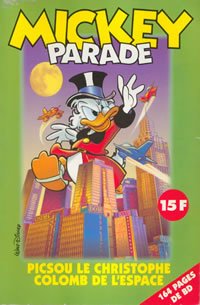 couverture, jaquette Mickey Parade 226  - Picsou le christophe colomb de l'espace (Disney Hachette Presse) Périodique