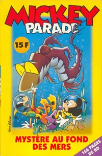 couverture, jaquette Mickey Parade 227  - Mystère au fond des mers (Disney Hachette Presse) Périodique