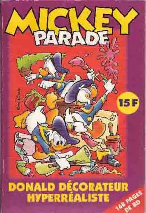 couverture, jaquette Mickey Parade 228  - Donald décorateur hyperréaliste (Disney Hachette Presse) Périodique