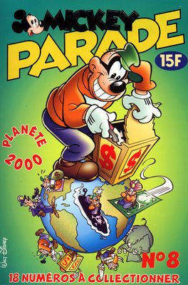 couverture, jaquette Mickey Parade 243  - Planète 2000 (N°8) (Disney Hachette Presse) Périodique