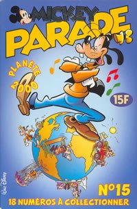couverture, jaquette Mickey Parade 250  - Planète 2000 (N°15) (Disney Hachette Presse) Périodique