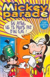 couverture, jaquette Mickey Parade 256  - En avril ne te prive pas d'un gag (Disney Hachette Presse) Périodique