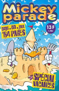 couverture, jaquette Mickey Parade 259  - Spécial vacances (Disney Hachette Presse) Périodique