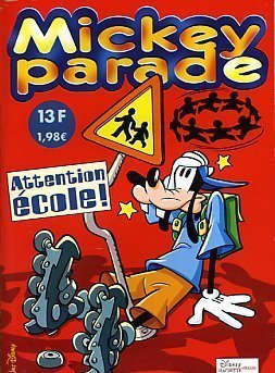 couverture, jaquette Mickey Parade 261  - Attention école ! (Disney Hachette Presse) Périodique