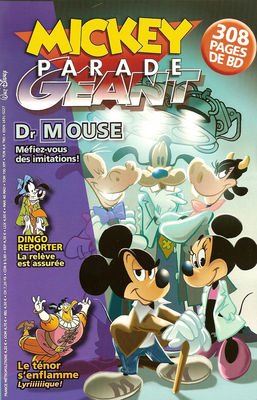 couverture, jaquette Mickey Parade 314  - Docteur Mouse (Disney Hachette Presse) Périodique