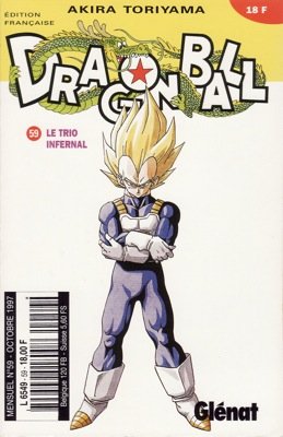 couverture, jaquette Dragon Ball 59 Kiosque v1 (Glénat Manga) Manga