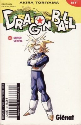 couverture, jaquette Dragon Ball 63 Kiosque v1 (Glénat Manga) Manga
