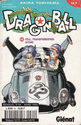 couverture, jaquette Dragon Ball 64 Kiosque v1 (Glénat Manga) Manga