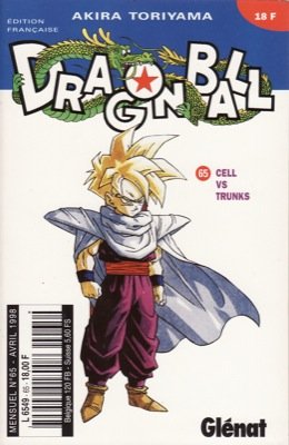 couverture, jaquette Dragon Ball 65 Kiosque v1 (Glénat Manga) Manga