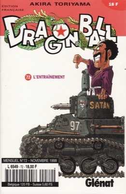 couverture, jaquette Dragon Ball 72 Kiosque v1 (Glénat Manga) Manga