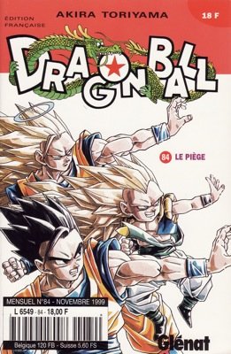 couverture, jaquette Dragon Ball 84 Kiosque v1 (Glénat Manga) Manga