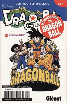 couverture, jaquette Dragon Ball 85 Kiosque v1 (Glénat Manga) Manga