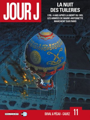 couverture, jaquette Jour J 11  - La nuit des Tuileries  (delcourt bd) BD