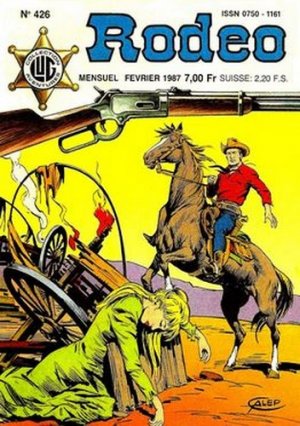 couverture, jaquette Rodéo 426  - Tex Willer : La grande menace ! (2)Simple (1967 - 1989) (Lug) Périodique