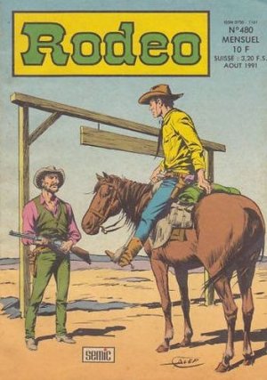couverture, jaquette Rodéo 480  - Tex Willer : Le ranch des hommes perdus (2)Simple (1987 - 1970) (SEMIC BD) Périodique