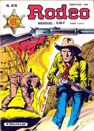 couverture, jaquette Rodéo 416  - Tex Willer : Les pillards rouges Simple (1967 - 1989) (Lug) Périodique